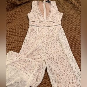 Lulus lace jumpsuit